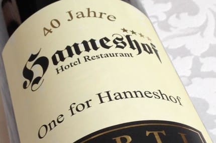 Weinsortiment Hanneshof Filzmoos
